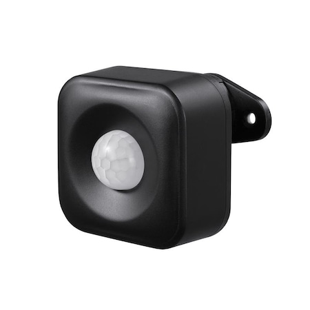 Globe Globe Black/White Plastic Wireless Motion Sensor w/Light 18000207